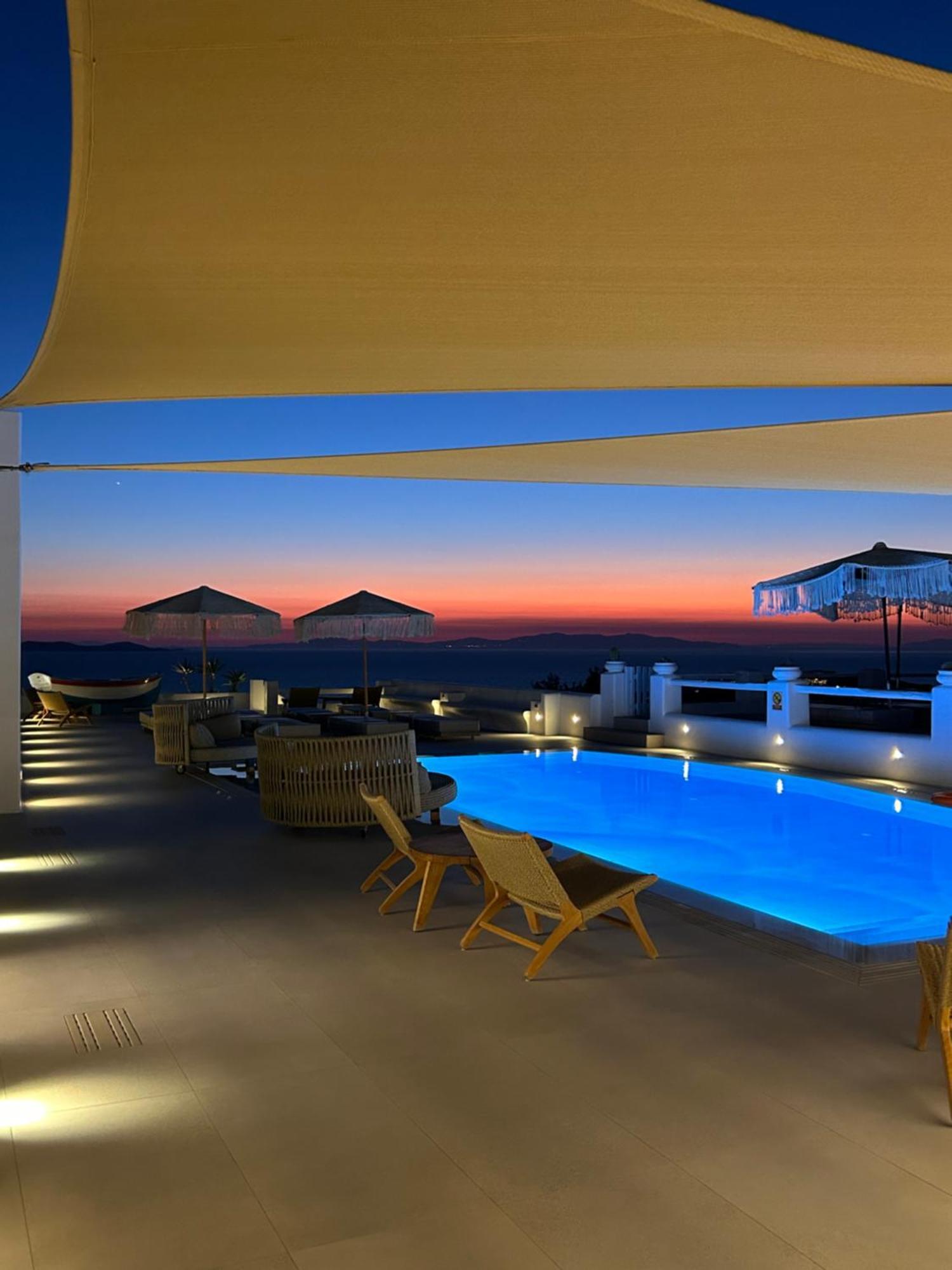 Paolas Sunset Agios Stefanos  Eksteriør billede