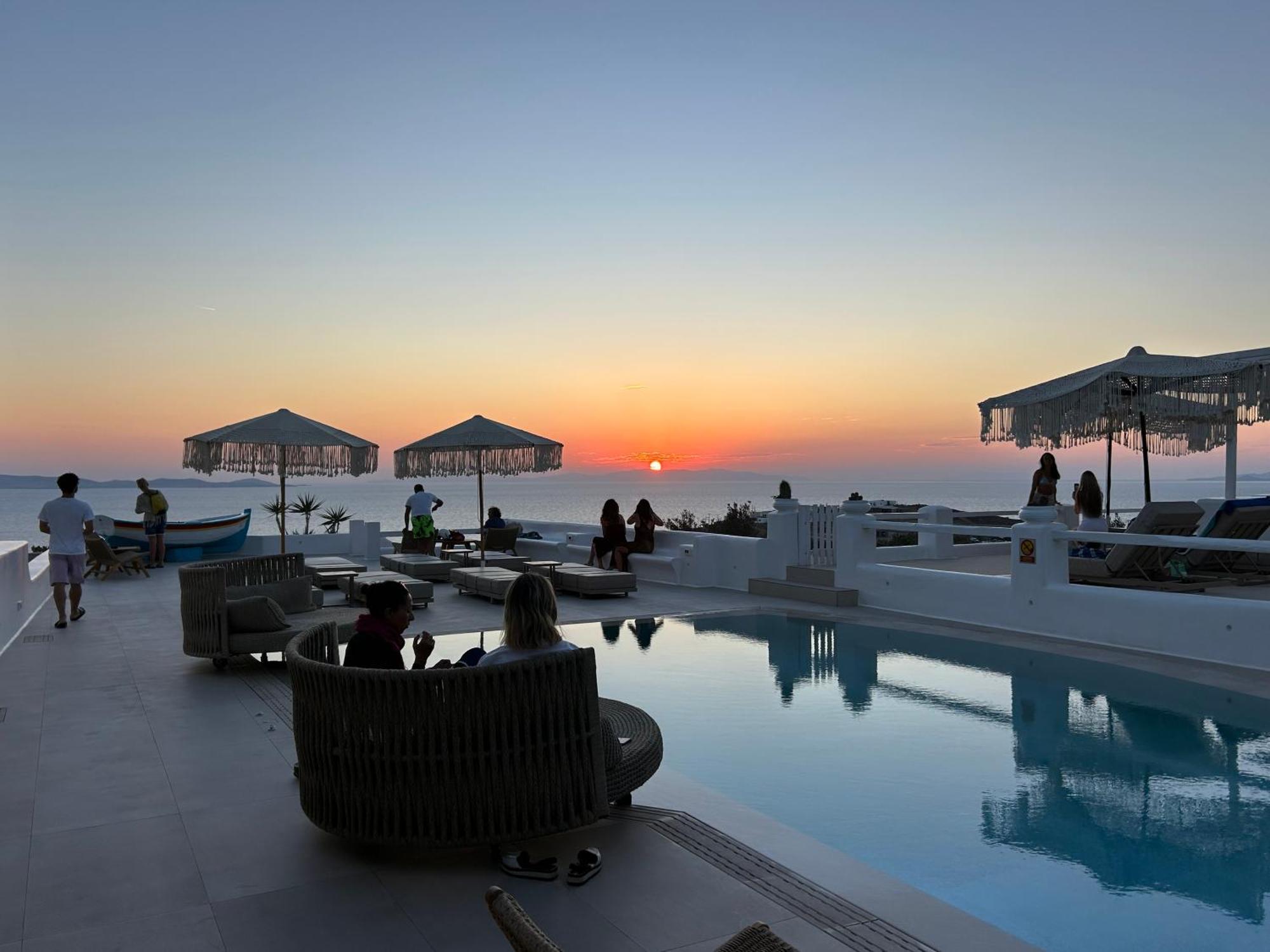 Paolas Sunset Agios Stefanos  Eksteriør billede