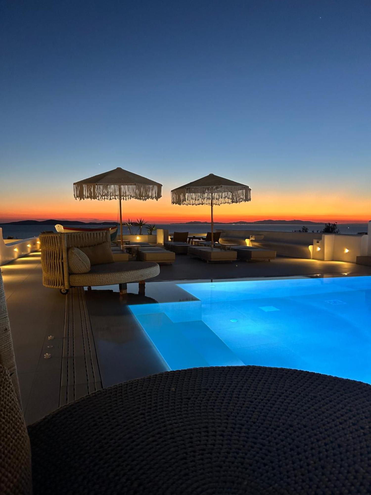 Paolas Sunset Agios Stefanos  Eksteriør billede