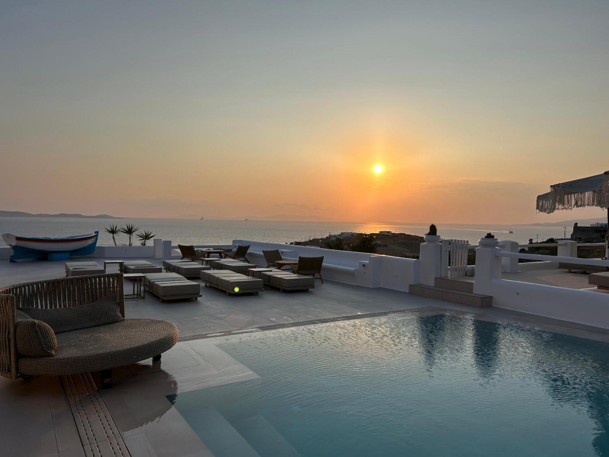 Paolas Sunset Agios Stefanos  Eksteriør billede
